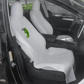 EVMODS front view of seat protector showing full coverage and neat fit
