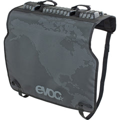 EVOC tailgate pad duo front view showing full pad protecting tailgate
