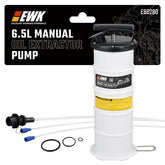 EWK extractor front view showing compact tank and sealed lid for clean storage