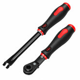 EXJIOTA front view of packaged 2-piece slack adjuster tool set showing kit benefit