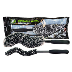 ExoForma front view showing both brushes and packaging, clear product ID and benefits