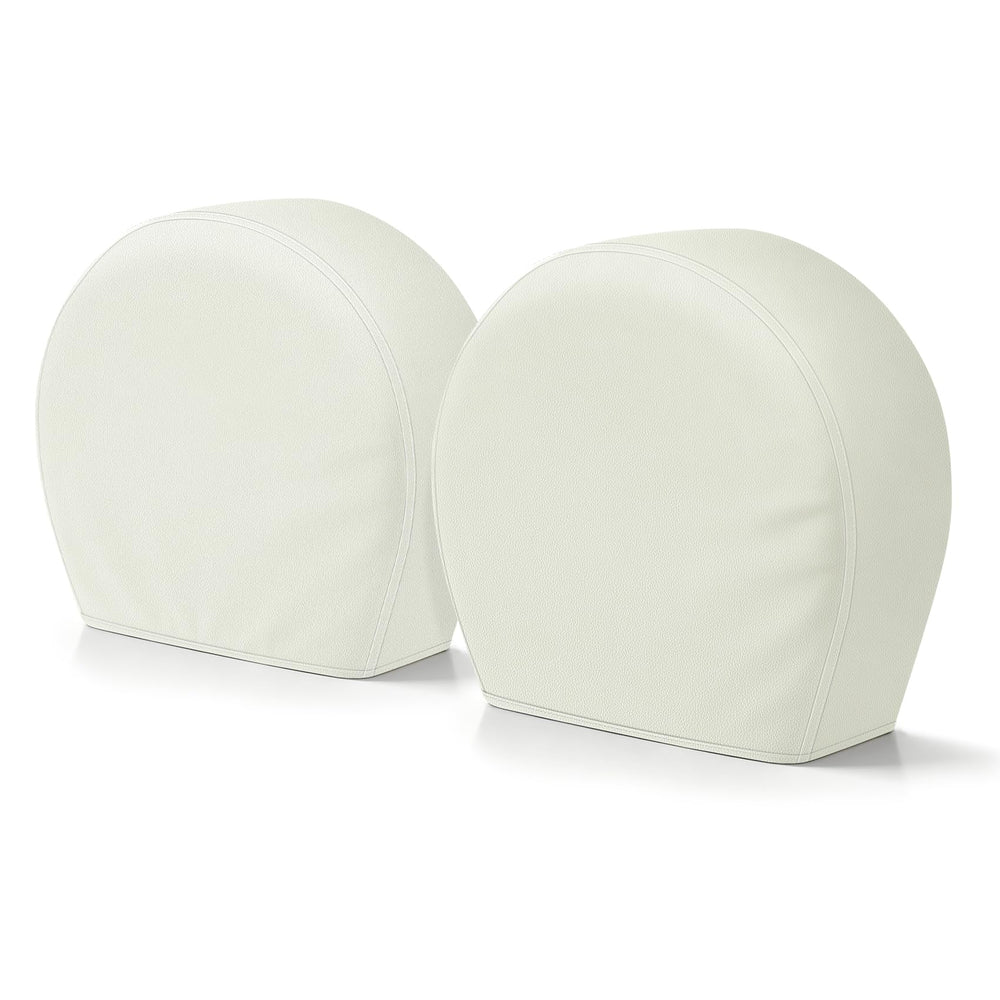 Explore Land front view of cover on spare tire protecting wheel finish