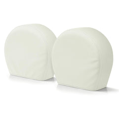 Explore Land front view of cover on spare tire protecting wheel finish