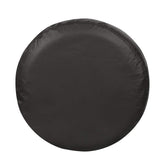 Explore Land front view spare tire cover showing full protection and sleek black finish