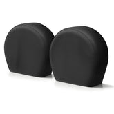 Explore Land front view of cover protecting spare tire, adds clean appearance