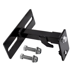 Extreme Max front view of bracket showing mounting holes and compact design for secure storage