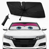 eygeufg front installed windshield shade reduces cabin heat