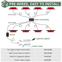 EYPINS control harness and switch showing easy mode selection and install convenience
