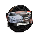 EZ Lip front splitter PRO front view showing protective edge and aggressive look