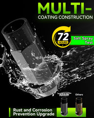 EZISOE open-end bulge acorn profile clearing long studs for compatibility benefit