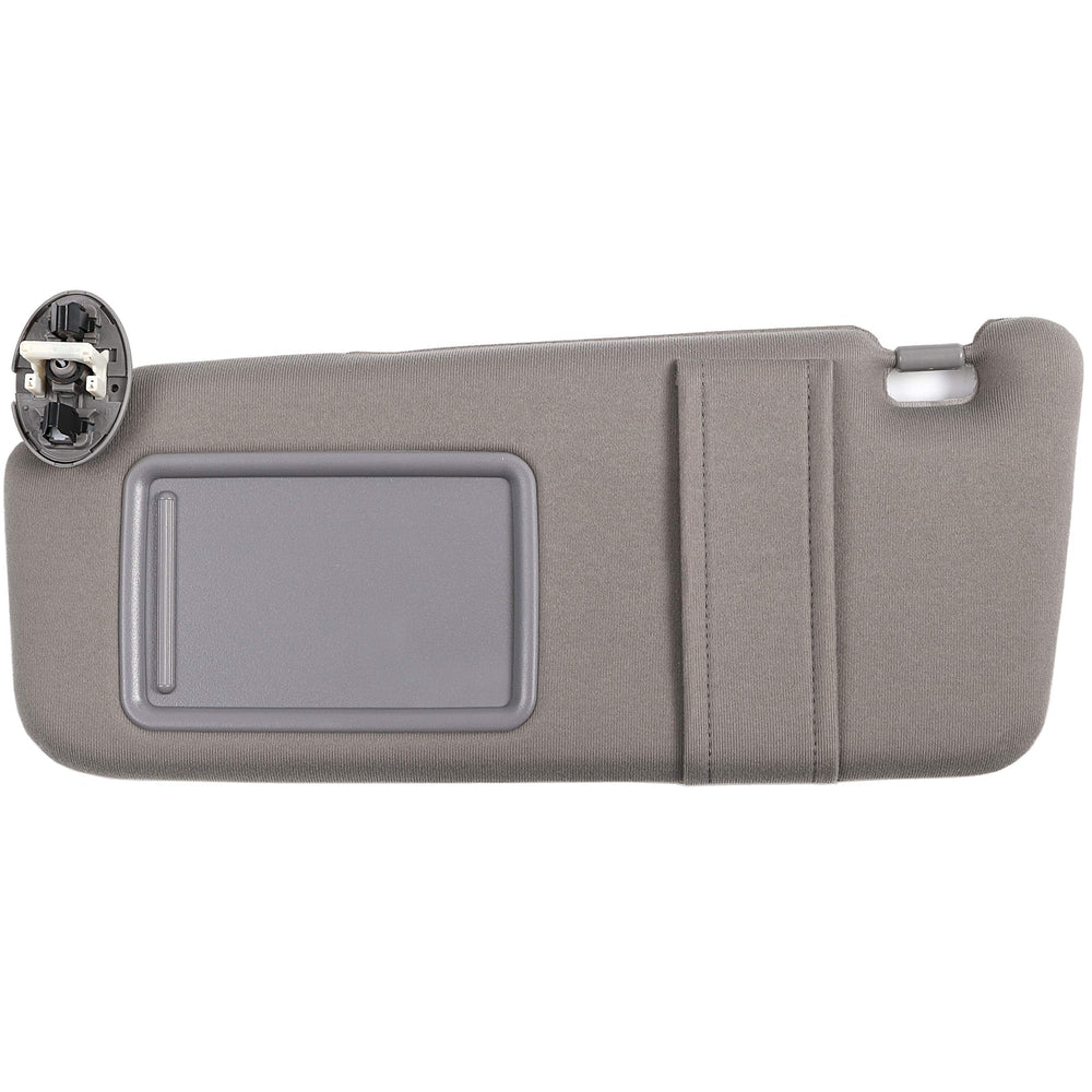 Ezzy Auto left driver sun visor front view showing perfect fit