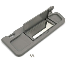 Ezzy Auto close-up of visor mirror and textured finish for durability