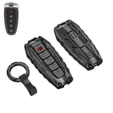 facaizhu front assembled key fob showing protective metal shell and refined look