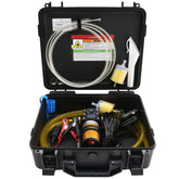 FACFUEL front view of pump kit showing compact design and portability benefits