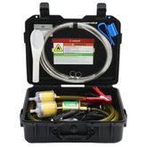 FACFUEL front view packed case showing portability and secure storage