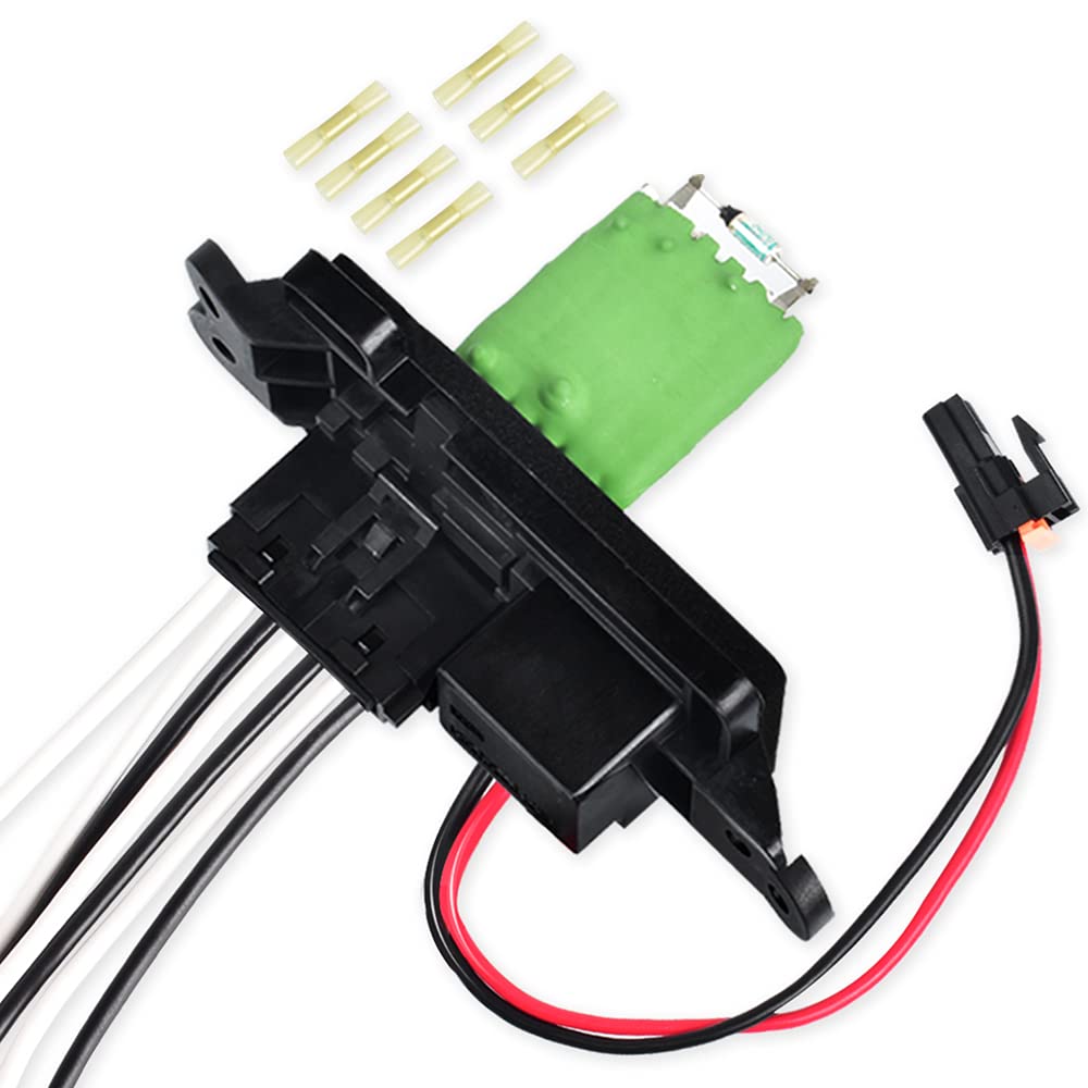 FAERSI blower resistor front view showing clean housing and mounting points for easy replacement