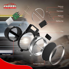 FAERSI MAF electrical connector detail for straightforward installation
