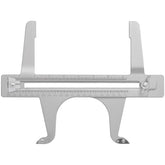 FAITIO front view of drum brake gauge showing full tool and handles for quick setup
