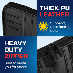 Fancy Mobility full-length horizontal pocket holding registration and papers neatly