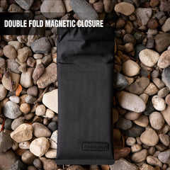 Faraday Defense close-up of CYBER fabric texture illustrating conductive nickel copper shielding benefits