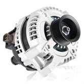 Farrme alternator front view showing mounting points and compact fit for direct replacement