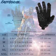 FASTGOOSE gloves worn by rider on off-road motorcycle showing breathability and comfort
