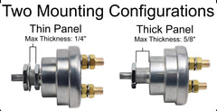 Fastronix switch with 404-110 terminal covers protecting studs from shorting