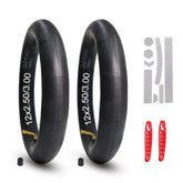 Fattbao front packaging showing two inner tubes and accessories, convenient spare kit