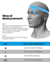 Favoto dual visors clear anti-fog and tinted outer for adaptable vision