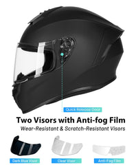 Favoto side profile with quick-release chin strap for fast release