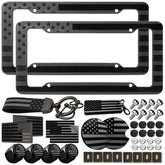 fbjtdq front-packaging showing two black flag frames and included kit, clear contents benefit
