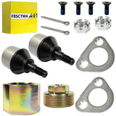 FBSCTMH front view of complete ball joint kit showing included parts and tool for easy fitment