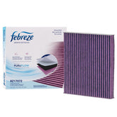 Febreze front packaging showing filter and fit information for easy buying