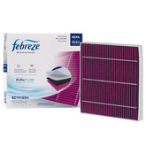 Febreze front packaging showing model RZ19183H and odor-control benefit
