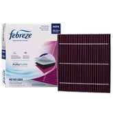 Febreze front packaging showing PUREFLOW RZ18128H filter and benefits