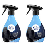 Febreze bottle front packaging showing New Car scent brand and clear label benefit