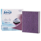 Febreze front packaging showing Unscented RZ18128 and vehicle fitments for easy identification