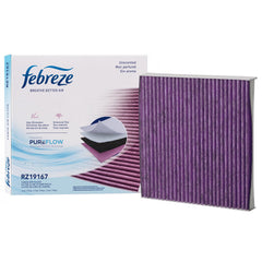 Febreze filter front packaging showing brand and odor control benefit