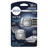 Febreze vent clip front view showing sleek design and easy placement benefit