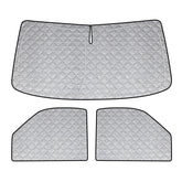 Federedevo windshield full-coverage fit reduces glare and keeps cabin cooler