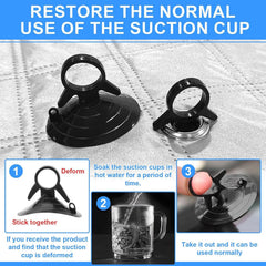 Federedevo strong suction cup attachment detail for reliability