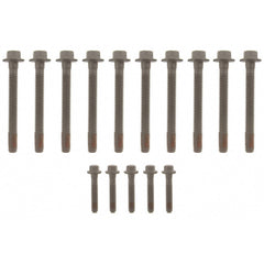 Fel-Pro cylinder head bolt set packaging showing bolts and label for correct fit