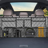 Femuar front view unfolded showing organized large-capacity storage and easy access