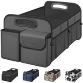Femuar front view grey organizer showing large capacity and tidy storage