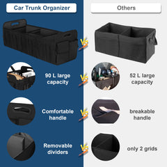 Femuar interior close-up showing removable divider for customizable storage