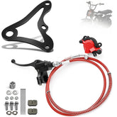 Feralmoto bracket front assembly showing complete kit and quick installation benefit