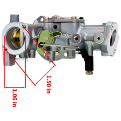 Ferilter 498298 side detail highlighting throttle bore and linkage benefit