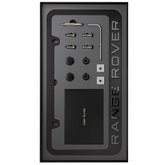 Ferractious front view of matte black frame highlighting sleek profile and refined look