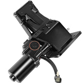 Fexhull left power running board front view showing full assembly and durability benefits