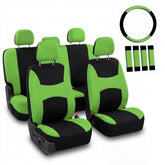 FH Group front seat covers full view showing clean interior protection